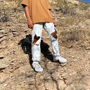 Extremely Blownout Men’s Fashion Jeans